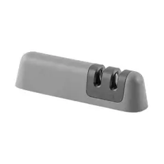 Berghoff - Afilador de Cuchillos Gris de 2 Etapas para Afilado y Pulido