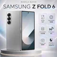 SAMSUNG - Celular Z Fold 6 5G 256GB 12GB