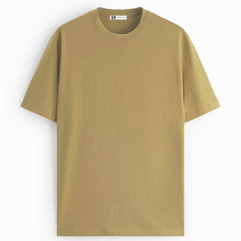 Polo Hombre Básico Algodón Beige