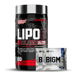 NUTREX RESEARCH - Lipo 6 Black Ultra Concentrate - 60 Capsulas + 2 Sachet BIGM