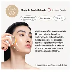 ANLAN - Lifting Facial Radio Frecuencia Portatil Microcorriente EMS Led Antiedad Inalambrico Multifuncional