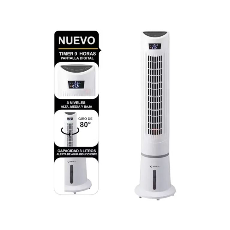 Enfriador de Aire Digital IYS5535 Blanco - Solución Eficiente