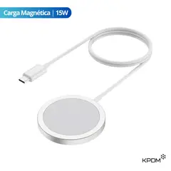 GENERICO - Cargador Magnético para iPhone compatible con MagSafe