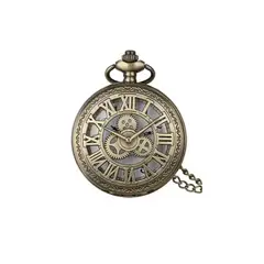 OEM - Reloj de bolsillo Bronce Steampunk antiguo Vintage