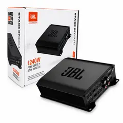 JBL - Amplificador 4 Canales 1240W Para Auto