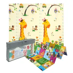 DECOKASA - Piso Plegable Antigolpe Para Bebé 180x200cm 8mm Reversible E
