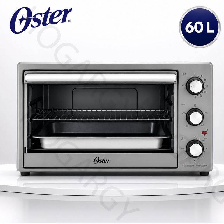 Horno Eléctrico XL 60 Litros con Convección y Rostizador TSSTTV60MNS Gris