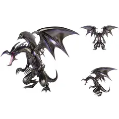KONAMI - Dragon Negro de Ojos Rojos Figura Equal Arts Yu-Gi-Oh!