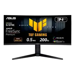 ASUS - Monitor TUF 34" WQHD Curvo VA 200Hz FreeSync Premium