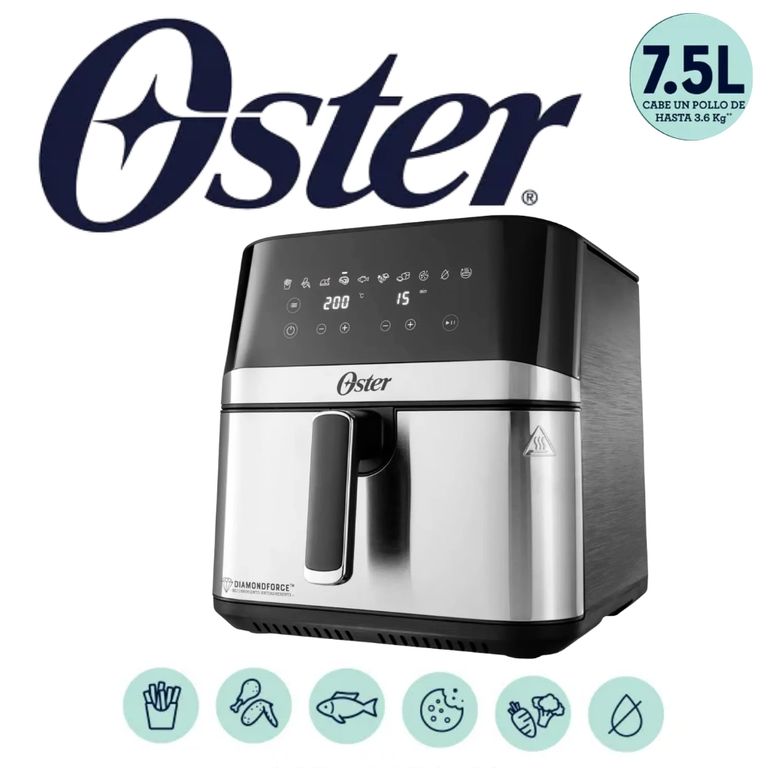 FREIDORA DE AIRE 7.5L DIGITAL MOD CKSTAF75DSSDF