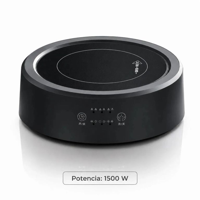 Cocina Eléctrica Portátil de 1500 W con Control Táctil