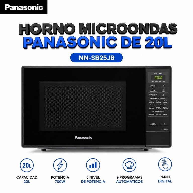 Horno Microondas 20L|NN- SB25JB