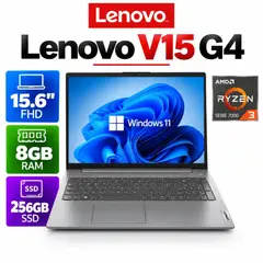 LENOVO - V15 G4 AMN Ryzen 3-7320U, 8GB RAM, 256GB SSD, 15.6″ FHD, Windows 11