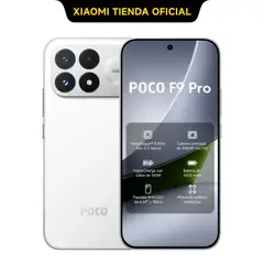 XIAOMI - POCO F9 Pro Blanco 12GB+512GB