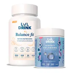 LVLDRINK NUTRITION - LVLDRINK Pack Colágeno Hidrolizado con Biotina 500 g + Balance Fit 1 kg