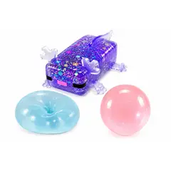 GENERICO - Set De 3 Squishy Sensoriales Antiestres Axolote Morado Pelotas Gel Celeste Y Rosado