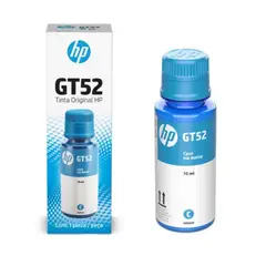 HP - Tinta de Impresora GT52 Cian