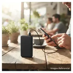 GENERICO - Batería Portátil 20000mAh Carga Rápida