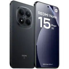 XIAOMI - REDMI NOTE 15 PRO+ 5G 512GB 12GB RAM NUEVO - COLOR NEGRO