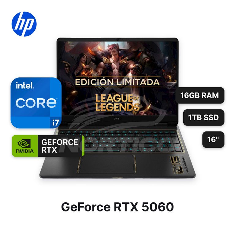 Laptop OMEN 16-AM0021LACore I7-14650HX 16GB 1TB SSD RTX 5060 16" (C42G5LA#ACH)