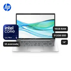HP - Laptop ProBook 440 G11Core Ultra 5 125U 16GB 512GB SSD 14" (A24Z2LT#ABM)