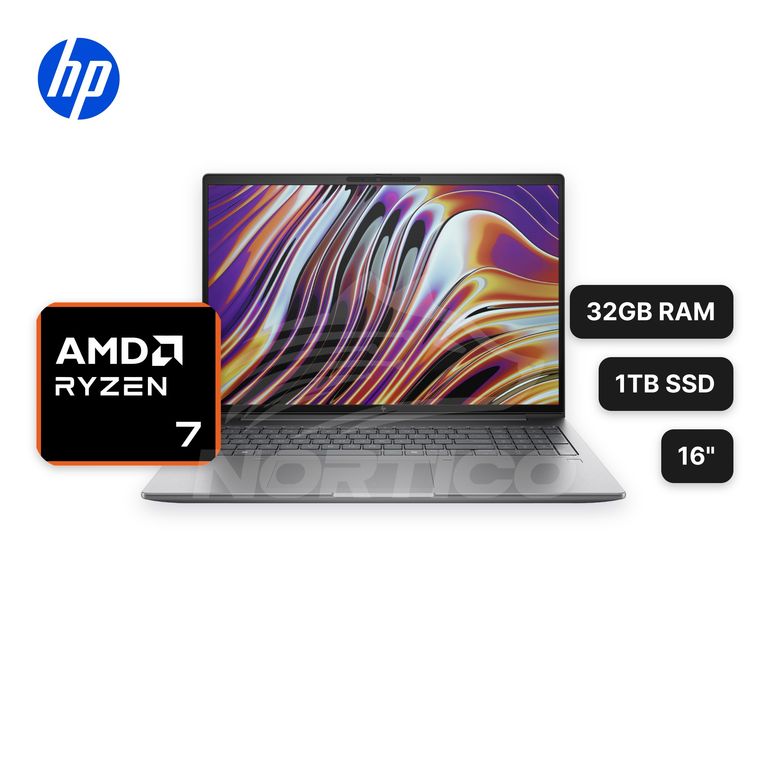 Laptop ZBook PowerG11 Ryzen 7-8845HS 32GB 1TB SSD RTX A1000 16" (A41TLLT#ABM)