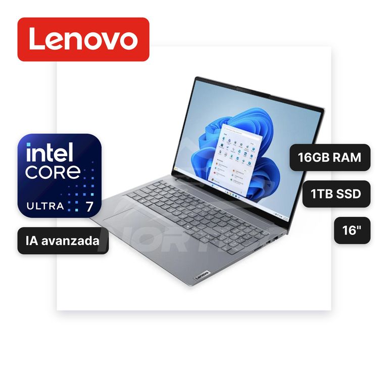 Laptop ThinkBook 16 G7IML Core Ultra 7-155H 16GB 1TB SSD 16" (21MS00D6LM)