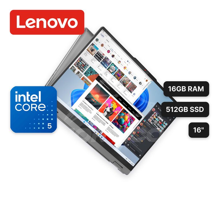 Laptop IdeaPad 52-en-1 16IRU9 Core 5-120U 16GB 512GB SSD 16" (83DU004VUS)