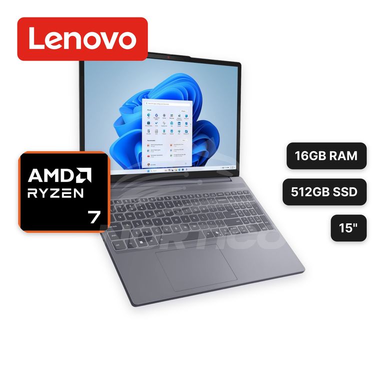 Laptop IdeaPad Slim3 15ARP10 Ryzen 7-170 16GB 512GB SSD 15" (83K700TUUS)