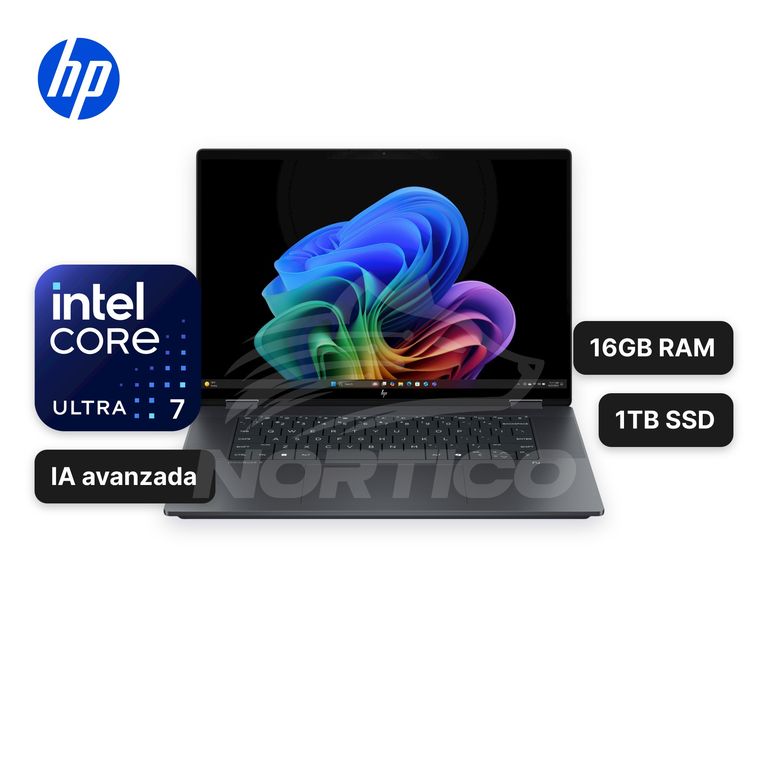 Laptop OmniBook XFlip 16-AS0023DX Core Ultra 7-256V 16GB 1TB SSD (B5UH1UA#ABA)