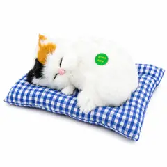 OEM - Figura Decorativa Gato De Peluche Con Sonido
