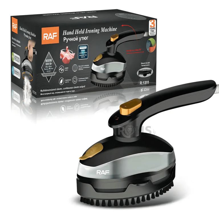 Plancha a Vapor Portátil RAF R.1311 800W - Mini Vaporizador de Ropa 95ml