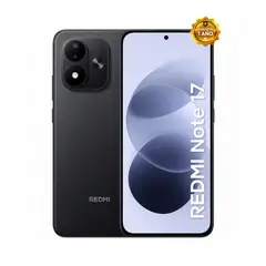 REDMI - CELULAR NOTE 17 6GB RAM (+6GB VIRTUAL) 128GB ROM COLOR NEGRO.
