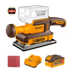 INGCO TOOLS - Lijadora Orbital 13000rpm Brushless Con Bat/carg -cfsli20313