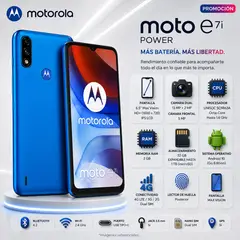 MOTOROLA - Celular Moto E7i Power 2GB RAM 32GB