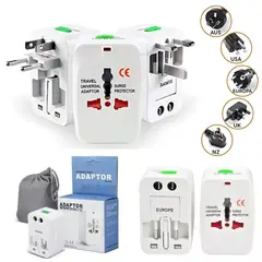 GENERICO - ADAPTADOR UNIVERSAL ENCHUFE DE VIAJE INTERNACIONAL VIAJERO