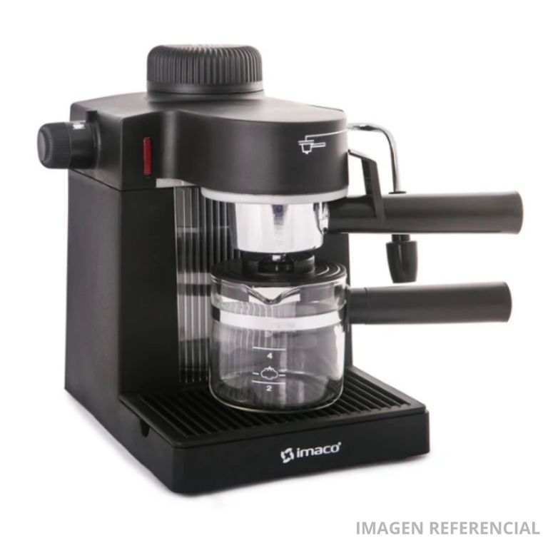 Cafetera Espresso y Capuccino IECM5B 5 Bares 4 Tazas 800W