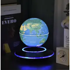JAPANTEC EL RACK DEL FUTURO - Globo Terráqueo Magnético Levitante con Rotación Automática y Luz LED