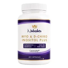 NUTRAHER - Myo & D-Chiro Inositol Plus 40:1 de 60 Cápsulas Vegetales