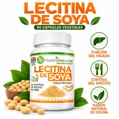 HEALTHNATURAL - LECITINA DE SOYA 500MG