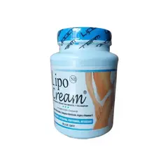 OEM - Lipo Cream Crema Reductora y Reafirmante 500 gr Color Azul