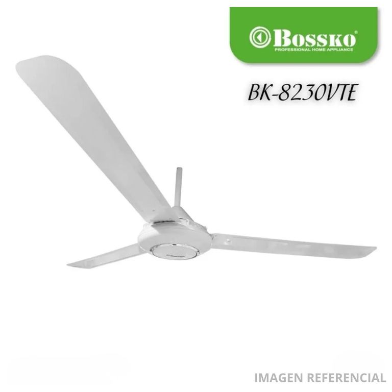 Ventilador de Techo BK-8230VTE 90W 3 Aspas 5 Velocidades