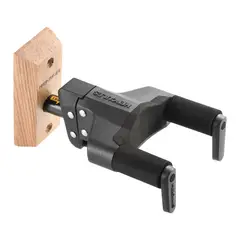 HERCULES - GSP38WB PLUS - Colgador De Guitarra, Ags, Base De Madera, Brazo Corto