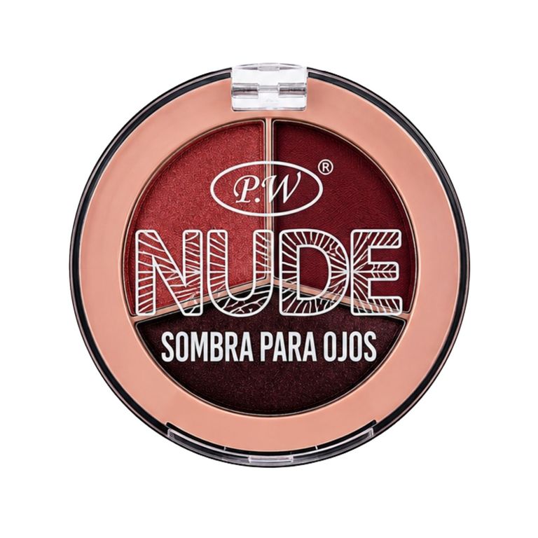 Paleta compacta redonda sombra para ojos tono 03 - P&W