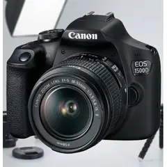 CANON - Cámara EOS 1500D Rebel T7 24.1MP con LENS EF-S 18-55mm IS II