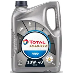 GENERICO - Aceite de Motor Total Quarts 7000 Semi Sintetico 10W-40 4LT