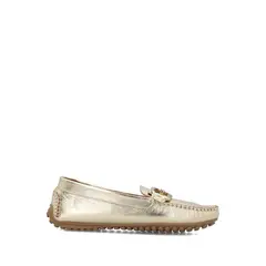 HUSH PUPPIES - Mocasin Rodeo Mujer Dorado