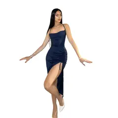 GENERICO - Vestido Satin Licrado Tania