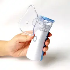 OEM - Inhalador Nebulizador Portátil Mesh Recargable para Asma y Alergias Respiratorias