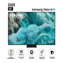 SAMSUNG - Televisor Smart 55 pulgadas QLED QN55Q7FAAGX